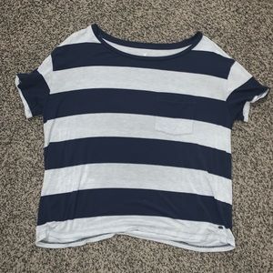 american eagle striped t-shirt